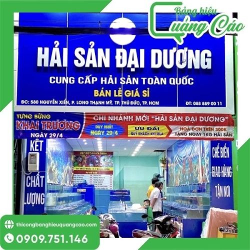 50+ Mẫu Bảng Hiệu Hải Sản Đẹp, Ấn Tượng V&agrave; Uy T&iacute;n 
