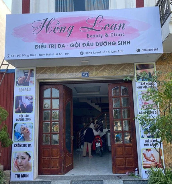 Mẫu bảng hiệu spa mini tối ưu diện t&iacute;ch