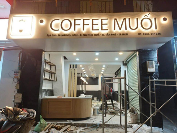 L&agrave;m bảng hiệu qu&aacute;n cafe tại quận T&acirc;n Ph&uacute;