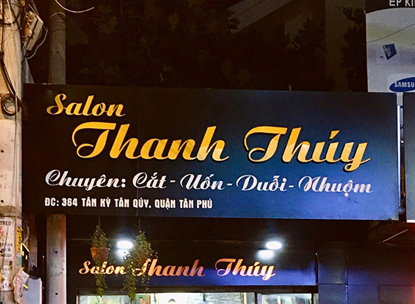 L&agrave;m bảng hiệu Spa tại quận T&acirc;n Ph&uacute;
