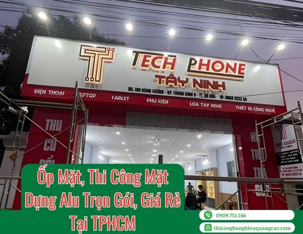 Thi C&ocirc;ng Mặt Dựng Alu Chuy&ecirc;n Nghiệp, Uy T&iacute;n Tại TPHCM