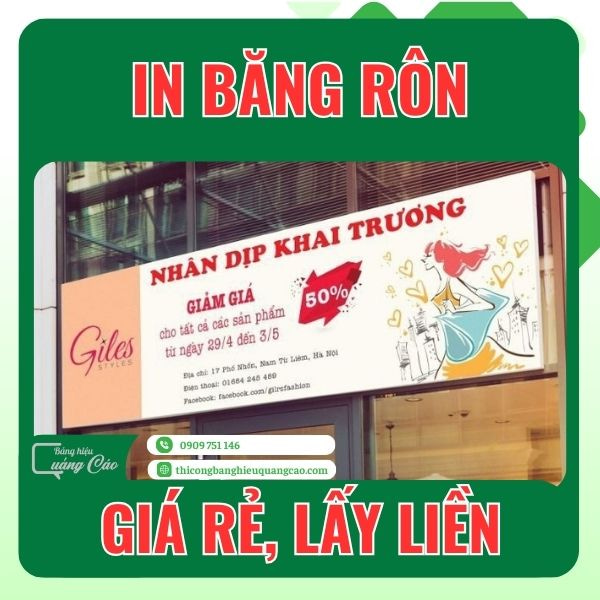 In Băng Rôn Quảng Cáo Giá Rẻ TPHCM – Lấy Liền Trong Ngày
