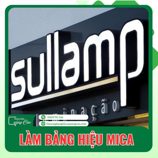 Làm Bảng Hiệu Mica Công Ty Giá Rẻ, Uy Tín Tại TPHCM