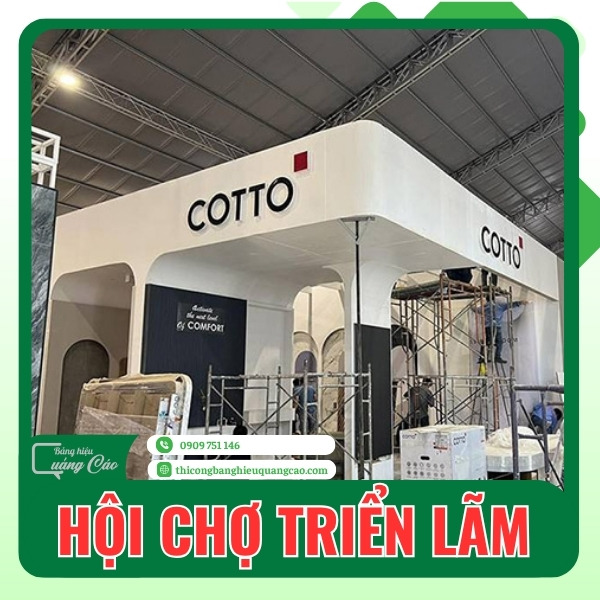 Thiết Kế Thi Công Gian Hàng Triển Lãm Hội Chợ Giá Rẻ, Chuyên Nghiệp