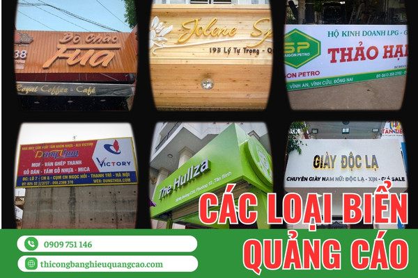 Top 10 Các Loại Bảng Hiệu Quảng Cáo Đẹp, Phổ Biến Và Xu Hướng