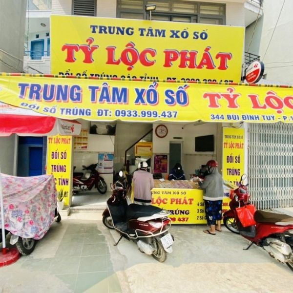 Làm bảng hiệu đại lý vé số giá rẻ TPHCM