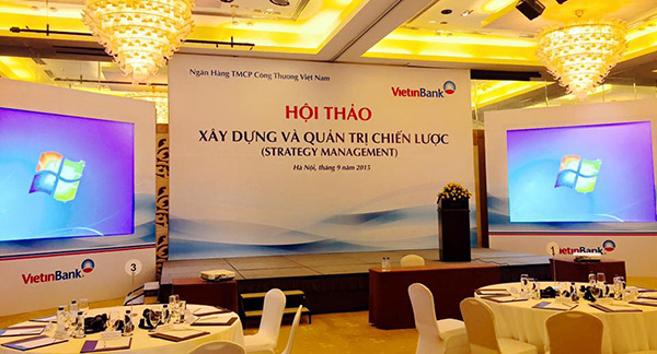 Mẫu backdrop hội thảo xây dựng và hội thảo chiến lược