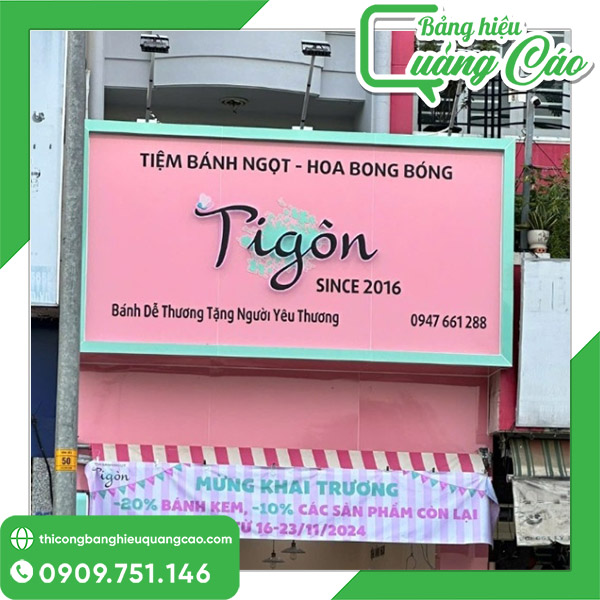 45+ Mẫu Bảng Hiệu Bánh Kem Sinh Nhật, Bánh Ngọt Đẹp, Thu Hút