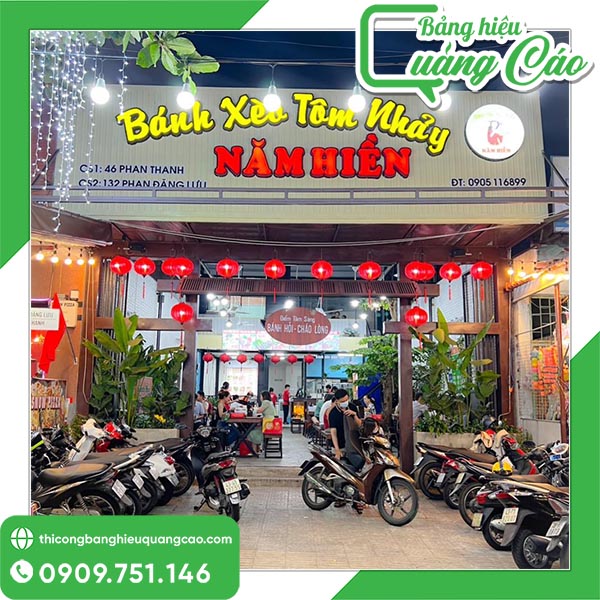 25+ Mẫu Bảng Hiệu Bánh Xèo Đẹp, Giá Rẻ & Thu Hút