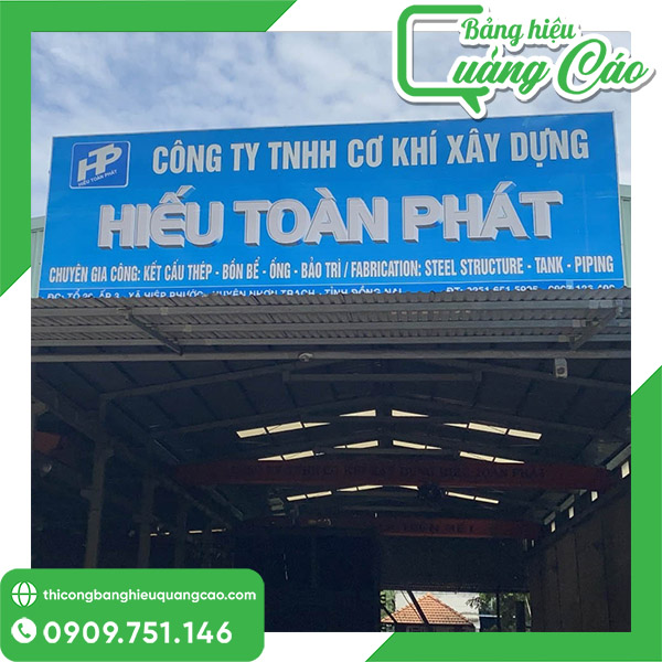 Top 35+ Mẫu Bảng Hiệu Cơ Khí Đẹp, Bền Và Giá Rẻ