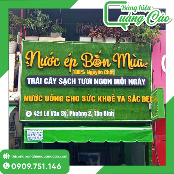 35+ Mẫu Bảng Hiệu Cỏ Nhân Tạo Đẹp, Độc Đáo & Bắt Mắt