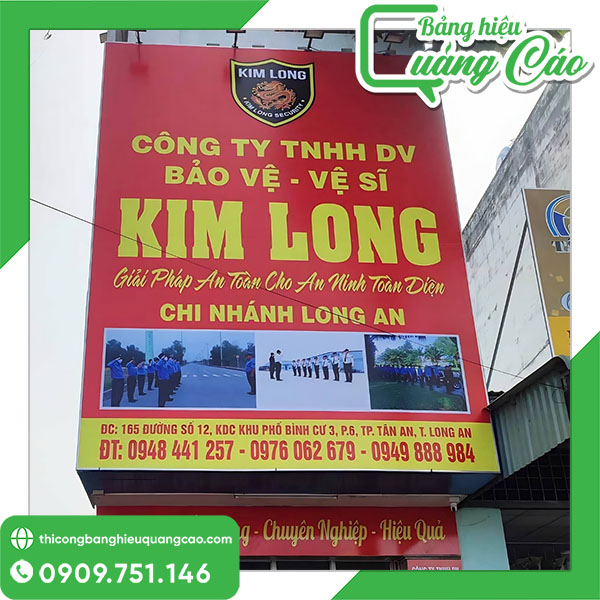 Top 25+ Mẫu Bảng Hiệu Công Ty Bảo Vệ Uy Tín, Chuyên Nghiệp