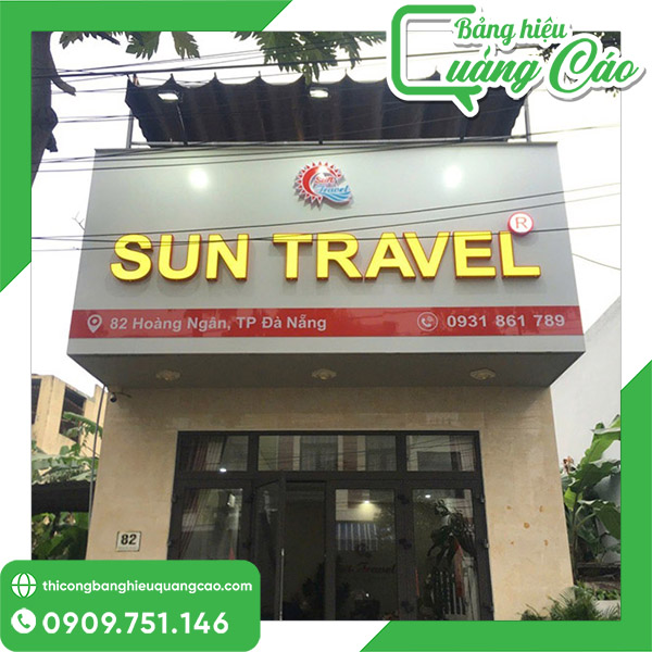 Top 25+ Mẫu Bảng Hiệu Dịch Vụ Du Lịch Đẹp, Uy Tín