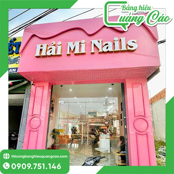 Top 50+ Mẫu Bảng Hiệu Nail Đẹp, Thiết Kế Bắt Mắt Và Xu Hướng 2026