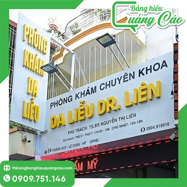 30+ Mẫu Bảng Hiệu Phòng Khám Da Liễu Đẹp, Uy Tín