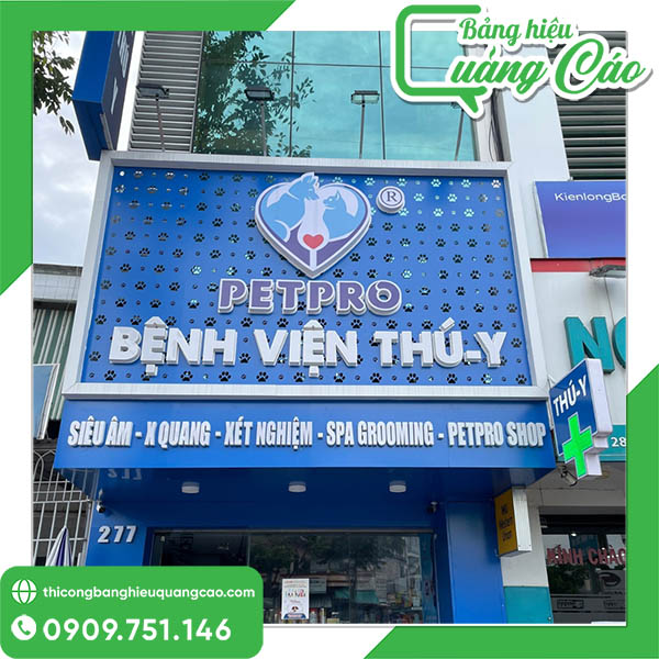 25+ Mẫu Bảng Hiệu Phòng Khám Thú Y Chuẩn & Chuyên Nghiệp
