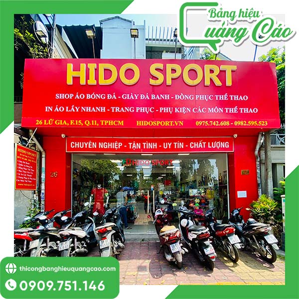 30+ Mẫu Bảng Hiệu Shop Thể Thao Năng Động, Hút Khách