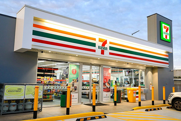 Mẫu bảng hiệu siêu thị mini 7 Eleven