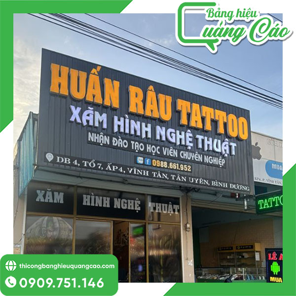 Top 40+ Mẫu Bảng Hiệu Tattoo, Tiệm Xăm Đẹp – Chất