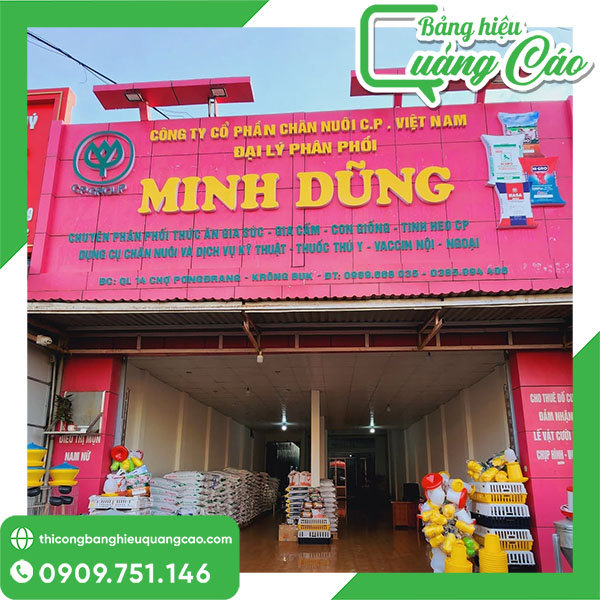 Top 50+ Mẫu Bảng Hiệu Thức Ăn Gia Súc, Chăn Nuôi Bền Đẹp, Giá Rẻ