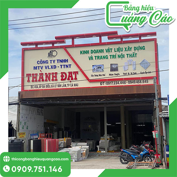 Top 35+ Bảng Hiệu Cửa Hàng Vật Liệu Xây Dựng Đẹp, Uy Tín