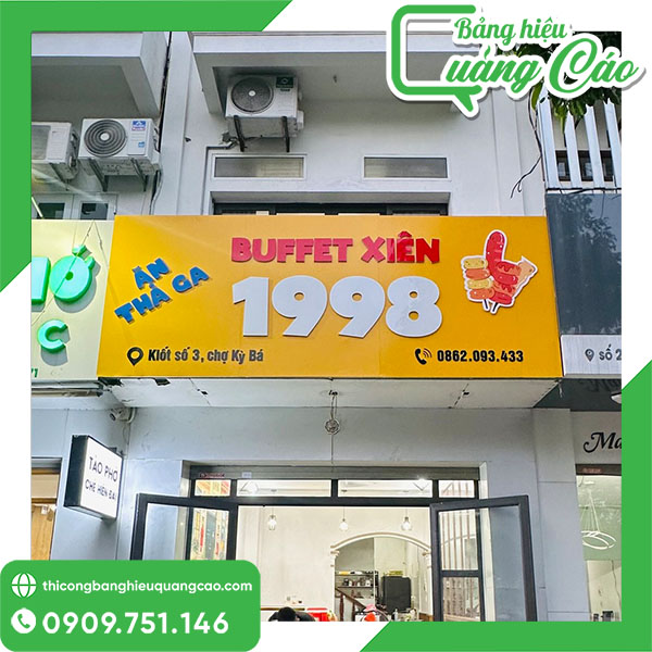 25+ Mẫu Bảng Hiệu Xiên Que Đẹp, Giá Rẻ & Thu Hút Khách