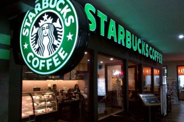 Mẫu biển vẫy quán cafe STARBUCKS COFFEE