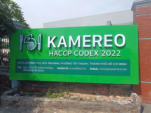 Làm bảng hiệu công ty KAMEREO