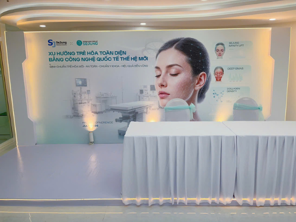 Thiết kế thi công backdrop trọn gói giá xưởng