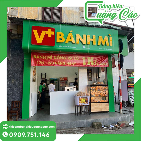 30+ Mẫu Bảng Hiệu Bánh Mì Đẹp, Hút Khách Và Giá Rẻ