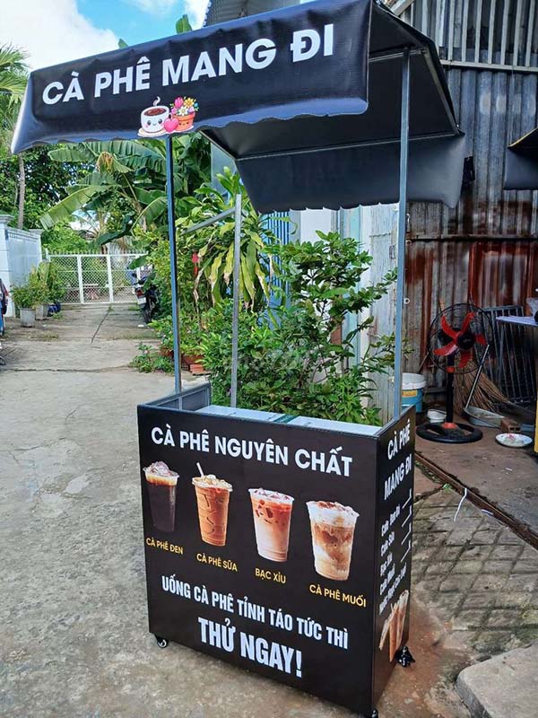 Mẫu bảng hiệu cafe mang đi đẹp
