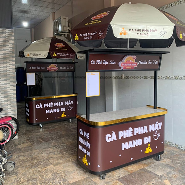 Mẫu bảng hiệu cafe take away mang đi đẹp