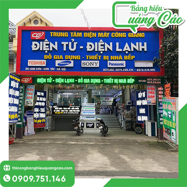Top 35+ Mẫu Bảng Hiệu Điện Lạnh, Điện Máy Đẹp, Thu Hút Khách