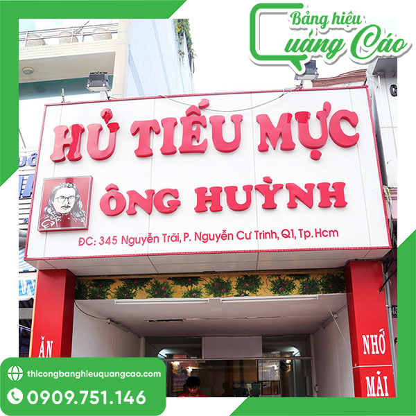 30+ Mẫu Bảng Hiệu Hủ Tiếu Đẹp, Giá Rẻ Và Thu Hút Khách