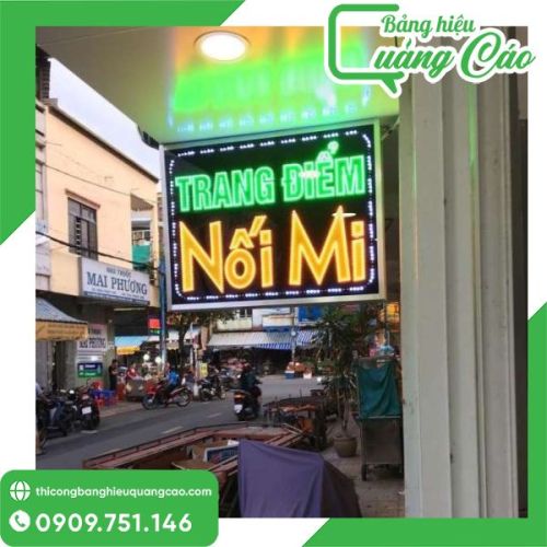 59+ Bảng Hiệu Nối Mi Ấn Tượng, Hút Khách