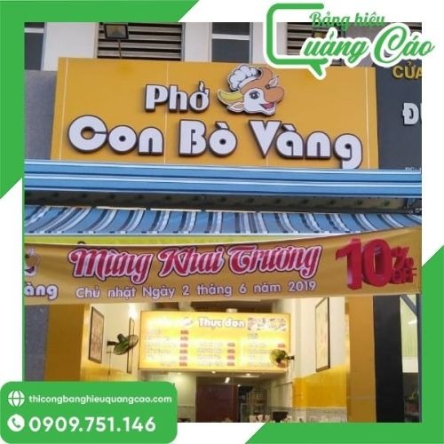 25+ Mẫu Bảng Hiệu Phở Đẹp, Nổi Bần Bật & Thu Hút Khách