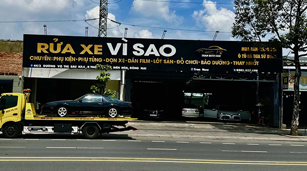 Mẫu bảng hiệu rửa xe đẹp, giá rẻ