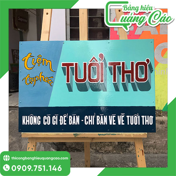 25+ Mẫu Bảng Hiệu Sài Gòn Xưa Đẹp, Hoài Niệm Và Nổi Bật