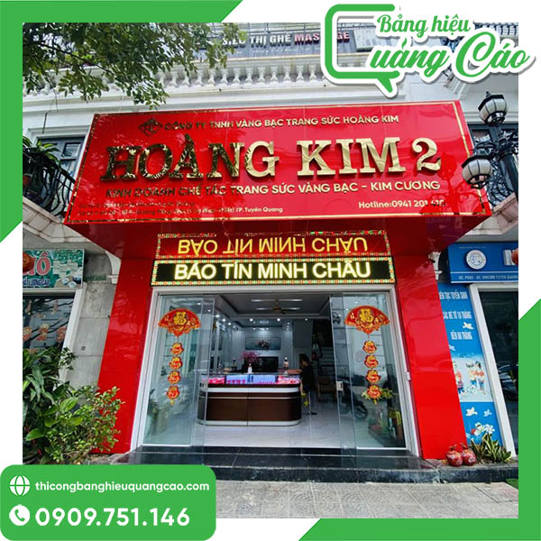 Top 50+ Mẫu Bảng Hiệu Tiệm Vàng Bạc Sang Trọng Và Thu Hút Tài Lộc