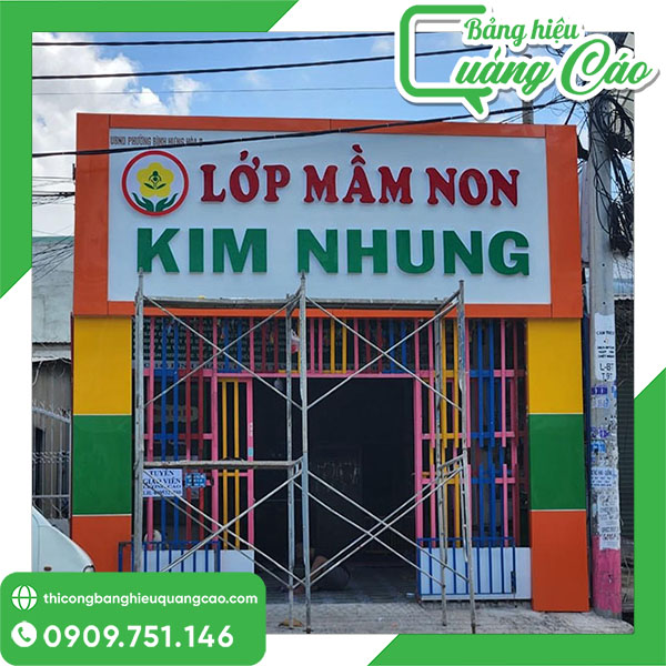 25+ Mẫu Bảng Hiệu Trường Mầm Non, Nhà Trẻ Dễ Thương, An Toàn