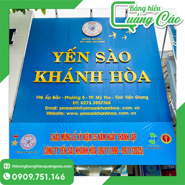 Top 35+ Mẫu Bảng Hiệu Yến Sào Đẹp - Sang & Ấn Tượng
