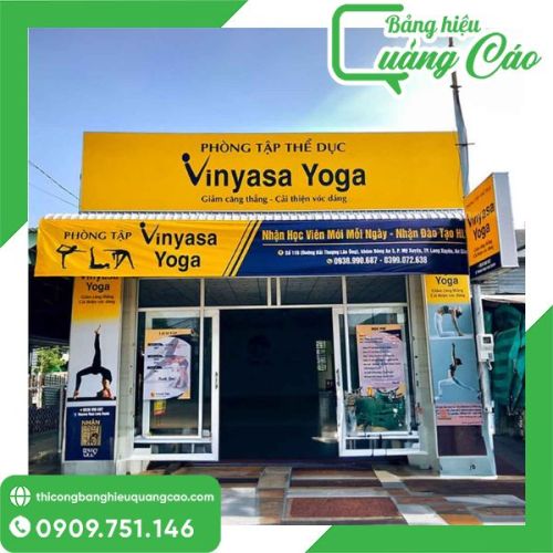 35+ Mẫu Bảng Hiệu Yoga Đẹp Hút Khách & Ấn Tượng