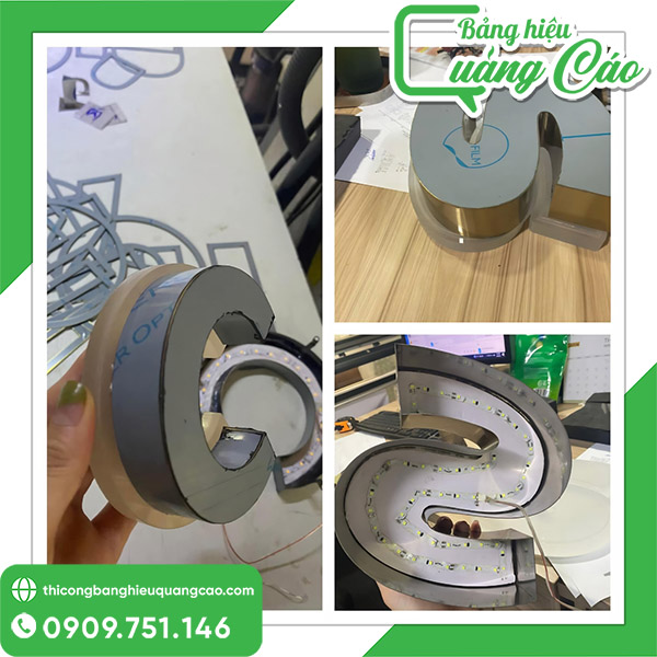 Chữ Mica Cháo - Bí Quyết Làm Đế Chữ Nổi Hắt Sáng Cao Cấp