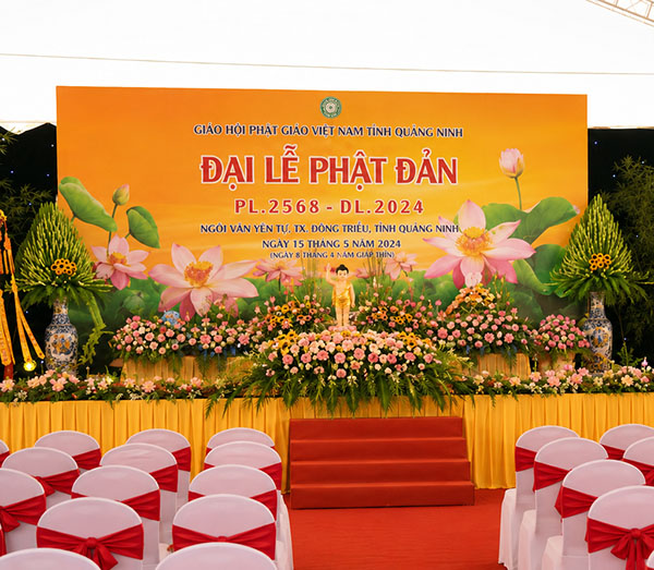 Mẫu backdrop đại lễ Phật Đản