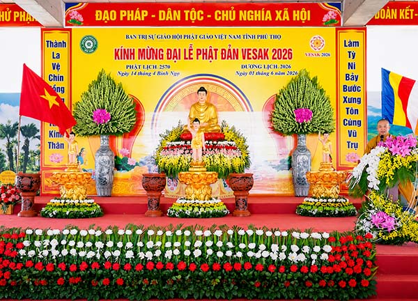 Mẫu backdrop ngày lễ Phật Đản