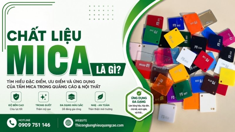 Chất Liệu Mica Là Gì? Đặc Điểm, Phân Loại Và Ứng Dụng Chi Tiết