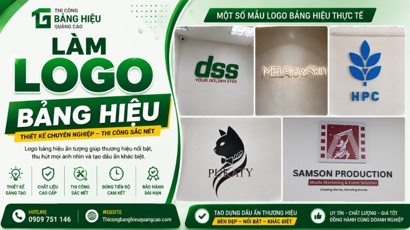 Làm Logo Bảng Hiệu Theo Yêu Cầu, Chuẩn Thương Hiệu