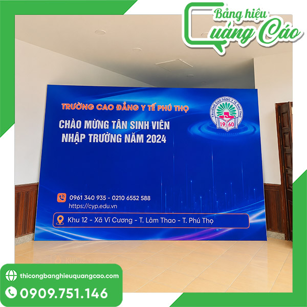 30+ Mẫu Backdrop Chào Mừng Tân Sinh Viên Đẹp, Trang Trọng