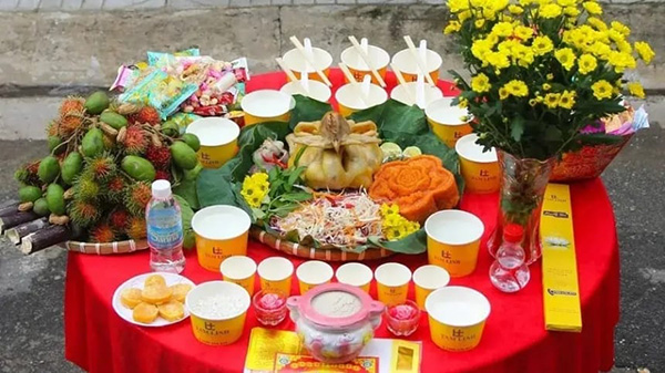 Bài cúng treo bảng hiệu chuẩn phong thủy, thu hút vận may