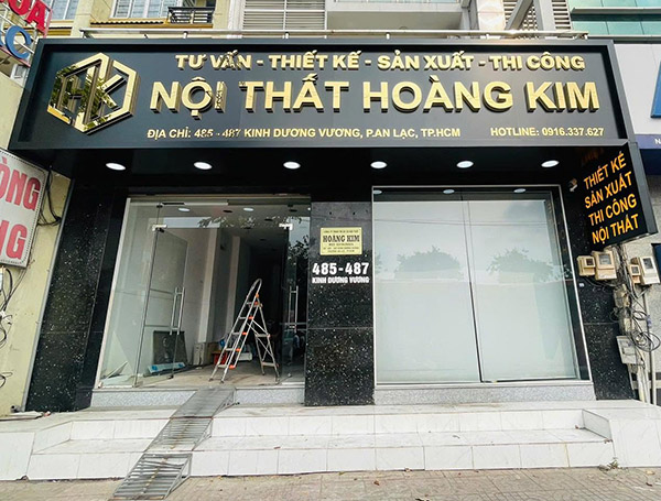 Lựa chọn chất liệu phù hợp khi thiết kế bảng hiệu